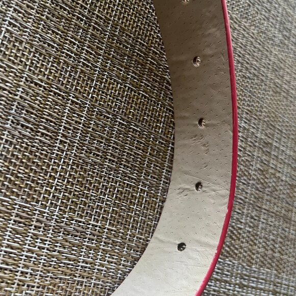 Steve Madden Womens Chevron Quilted Belt Bag Waist Purse Pack Red, Small - Picture 6 of 7